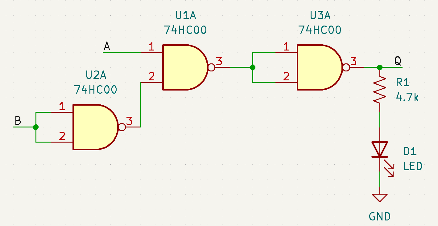 Schematic for the assignment